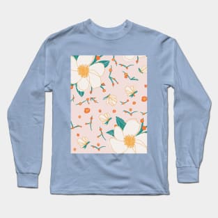 Palm tree print from Canva Long Sleeve T-Shirt